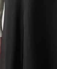 RHECV02890 HIROKO KOSHINO(ヒロココシノ) 【日本製/洗える】アシンメトリーフレアジャンパースカート ブラック