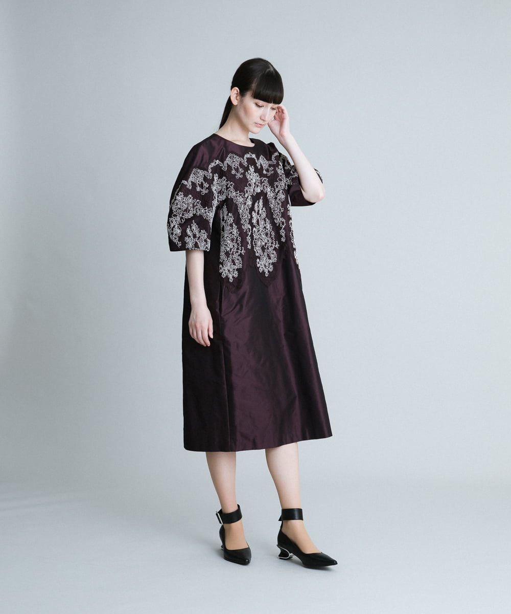 kaene｜タフタカシュクールドレス | Rakuten Fashion(楽天