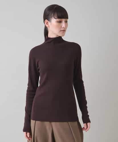 RHFAD18360 HIROKO KOSHINO インナーハイネックニットプルオーバー