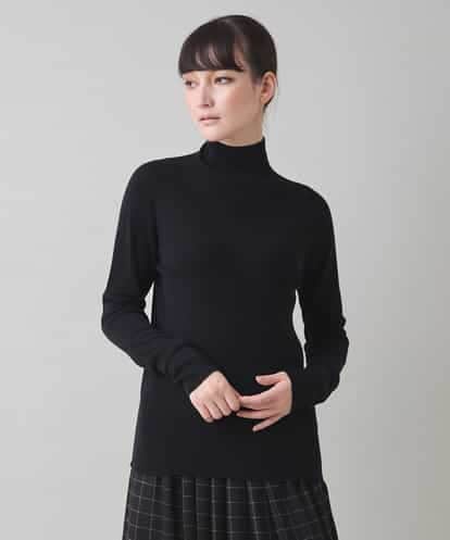 RHFAD18360 HIROKO KOSHINO インナーハイネックニットプルオーバー