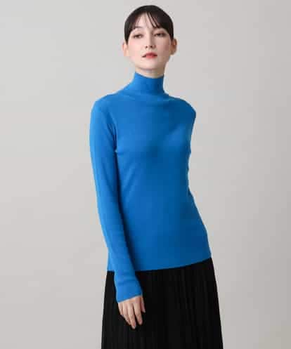RHFAG02360 HIROKO KOSHINO テンセルウールハイネックニットプルオーバー
