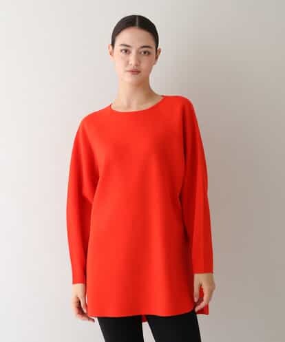 RHFAV52490 HIROKO KOSHINO ミラノリブウールニットプルオーバー