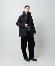 RHFCD37490 HIROKO KOSHINO(ヒロココシノ) バイカラーブークレヤーンニット/日本製 イエロー