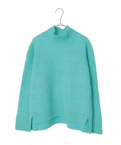 RHFED47690 HIROKO KOSHINO 幾何ジャカードウールニットプルオーバー/日本製