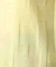 RHFED48340 HIROKO KOSHINO(ヒロココシノ) ホールガーメントタートルネックプルオーバー/日本製 ライトイエロー