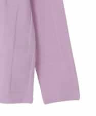 RHFED48340 HIROKO KOSHINO(ヒロココシノ) ホールガーメントタートルネックプルオーバー/日本製 パープル