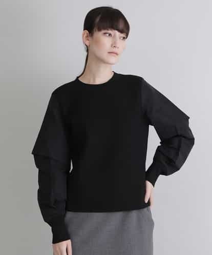 RHFJQ10490 HIROKO KOSHINO タフタジョイントニット