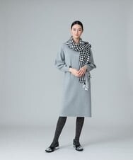 RHFVW67110 HIROKO KOSHINO(ヒロココシノ) 【日本製】ミラノリブニットワンピース ライトグレー