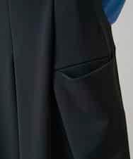 RHHAE19450 HIROKO KOSHINO(ヒロココシノ) 立体フレアダンボールスカート /日本製 ブラック