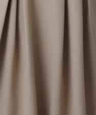RHHAG15390 HIROKO KOSHINO(ヒロココシノ) アシンメトリータックデザインスカート /洗える ベージュ