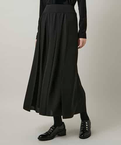 RHHCD35490  異素材コントラストスカート/日本製/洗える