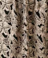 RHHFD11890 HIROKO KOSHINO(ヒロココシノ) カットワークフラワースカート /洗える ベージュ