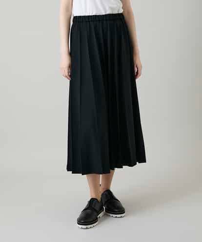 RHHGD11630 HIROKO KOSHINO 立体プリーツシルエットスカート /洗える