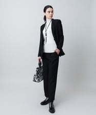 RHJAD03690 HIROKO KOSHINO(ヒロココシノ) アーティスティックリバージャケット ブラック