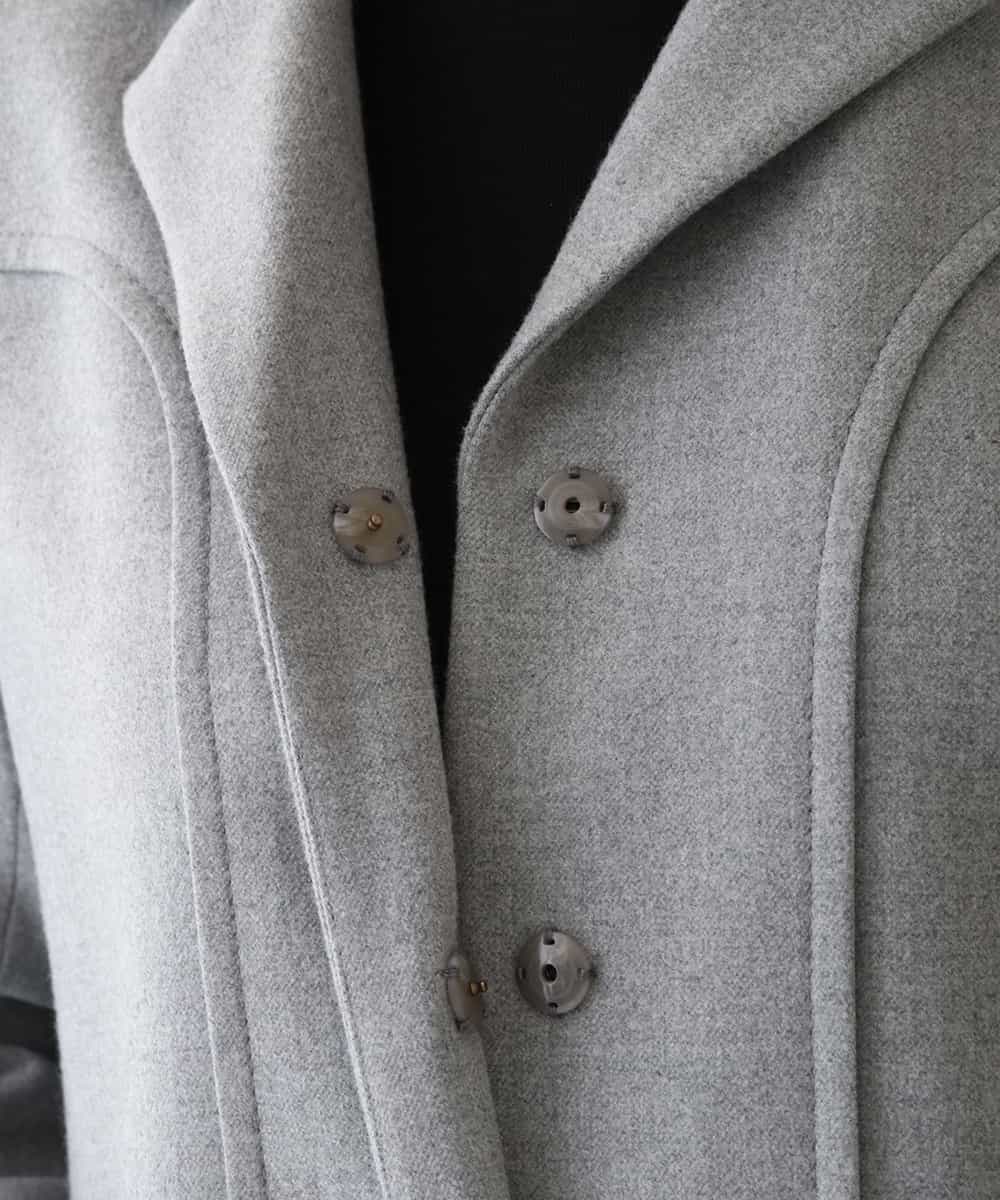 日本製】デザインカッティングシャツジャケット(ブラウス・シャツ