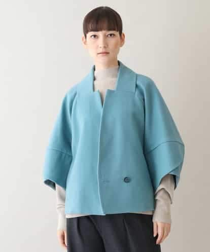 RHJAW12890 HIROKO KOSHINO ウールビーバーショートコート