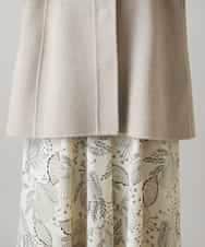 RHJVH02160 HIROKO KOSHINO(ヒロココシノ) ウールカシミヤダブルフェイスショートコート ベージュ