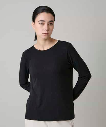 RHKAF26240  ハイストレッチレーヨンニットプルオーバー/日本製