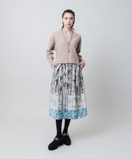 RHKAG25390 HIROKO KOSHINO(ヒロココシノ) ウールパイルフリースプルオーバー /日本製 ベージュ