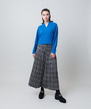 RHKAG25390 HIROKO KOSHINO(ヒロココシノ) ウールパイルフリースプルオーバー /日本製 ベージュ