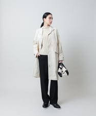 RHKED50450 HIROKO KOSHINO(ヒロココシノ) ブリスタージャカードラメ入りプルオーバー /日本製/洗える ベージュ