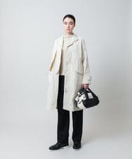 RHKED50450 HIROKO KOSHINO(ヒロココシノ) ブリスタージャカードラメ入りプルオーバー /日本製/洗える ベージュ