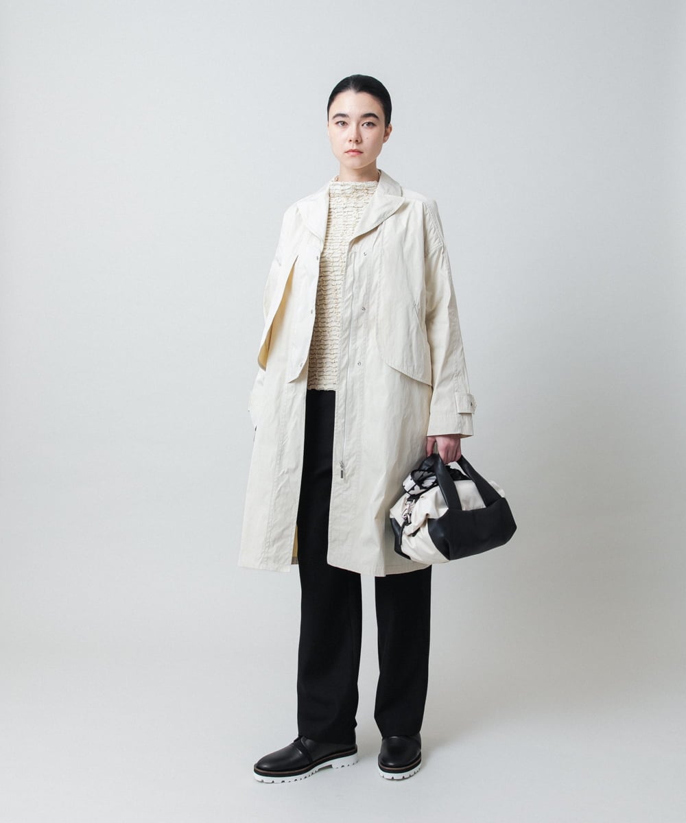 RHKED50450 HIROKO KOSHINO(ヒロココシノ) ブリスタージャカードラメ入りプルオーバー /日本製/洗える ベージュ