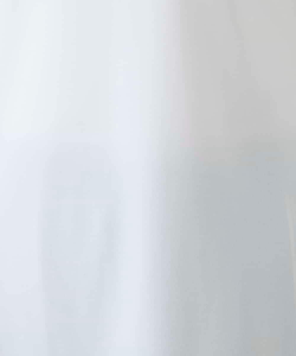 RHKEF10240 HIROKO KOSHINO(ヒロココシノ) ドライポンチデザインカットソー /日本製/洗える ホワイト