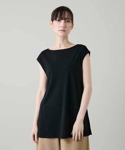 RHKEF10240 HIROKO KOSHINO ドライポンチデザインカットソー /日本製/洗える