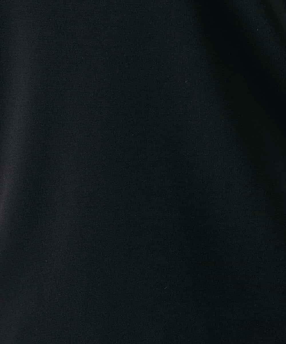 RHKEF97150 HIROKO KOSHINO(ヒロココシノ) ドライポンチデザインタンクトップ/日本製/洗濯機で洗える ブラック