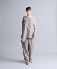 RHKFS43390 HIROKO KOSHINO(ヒロココシノ) 【洗える/日本製】更紗プリントプルオーバー アイボリー