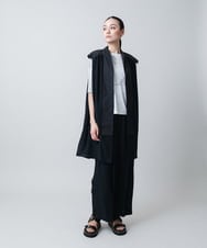 RHKGB07360 HIROKO KOSHINO(ヒロココシノ) 松葉柄デザインジャージープルオーバー /日本製/洗える ホワイト