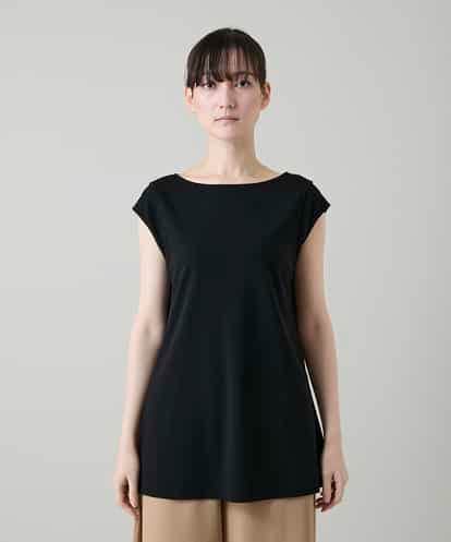 RHKGF10240 HIROKO KOSHINO ドライポンチデザインカットソー/日本製/洗える