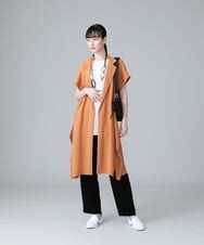 RHKGV10220 HIROKO KOSHINO(ヒロココシノ) 【日本製/洗える】パイピングポイントインナーカットソー ブラック