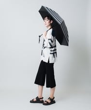 RHKHB01450 HIROKO KOSHINO(ヒロココシノ) クールベア天竺幾何プリントカットソー /日本製/洗える オレンジ