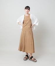 RHKHE03450 HIROKO KOSHINO(ヒロココシノ) ケミカルレースジョイントカットソー /洗える アイボリー