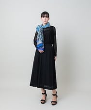 RHKHE08180 HIROKO KOSHINO(ヒロココシノ) シアータートルカットソー /日本製/洗える ブラック