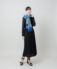RHKHE08180 HIROKO KOSHINO(ヒロココシノ) シアータートルカットソー /日本製/洗える ブラック