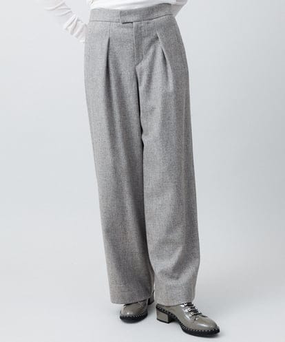 RHLAB46450 HIROKO KOSHINO ウールツイルストレッチパンツ
