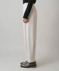 RHLAE15390 HIROKO KOSHINO(ヒロココシノ) ツイルストレッチ裏起毛パンツ/日本製/洗える ベージュ