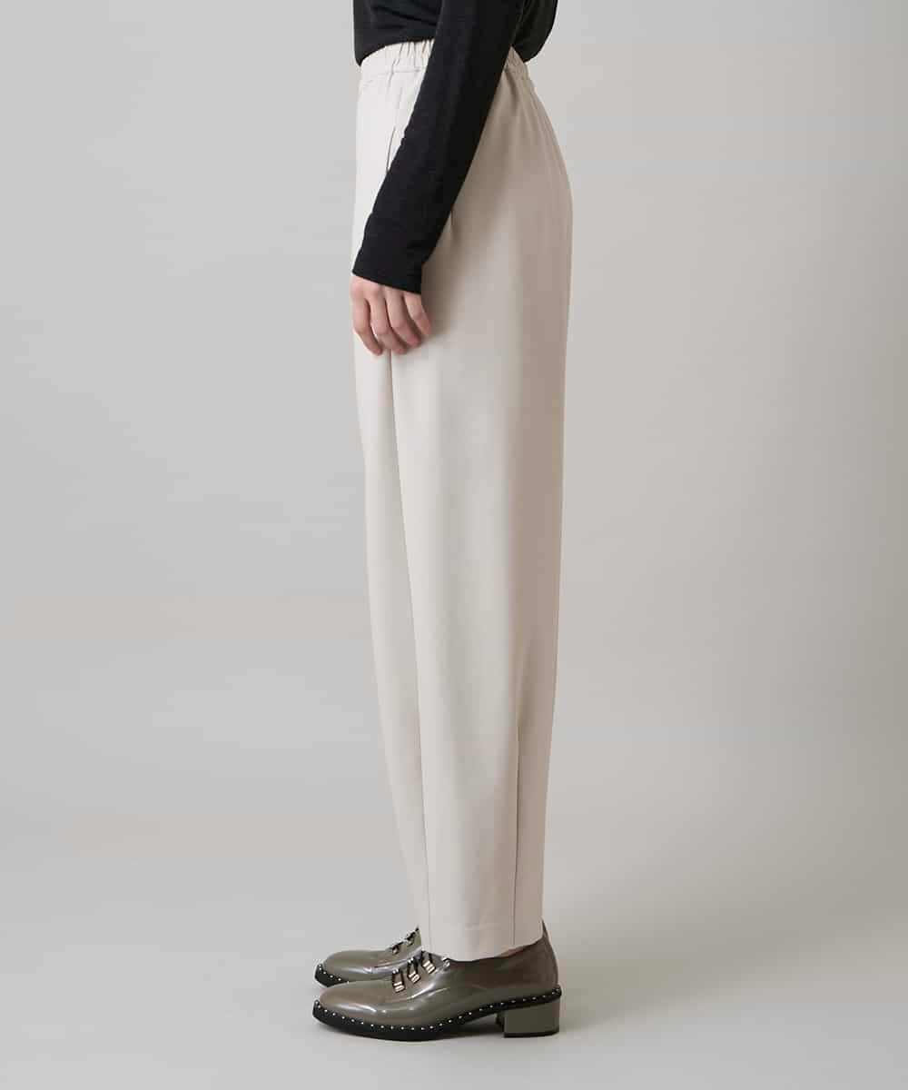 RHLAE15390 HIROKO KOSHINO(ヒロココシノ) ツイルストレッチ裏起毛パンツ/日本製/洗える ベージュ