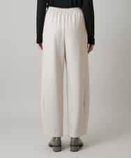 RHLAE15390 HIROKO KOSHINO(ヒロココシノ) ツイルストレッチ裏起毛パンツ/日本製/洗える ベージュ