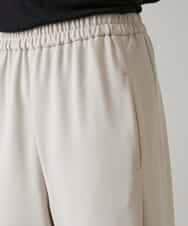 RHLAE15390 HIROKO KOSHINO(ヒロココシノ) ツイルストレッチ裏起毛パンツ/日本製/洗える ベージュ