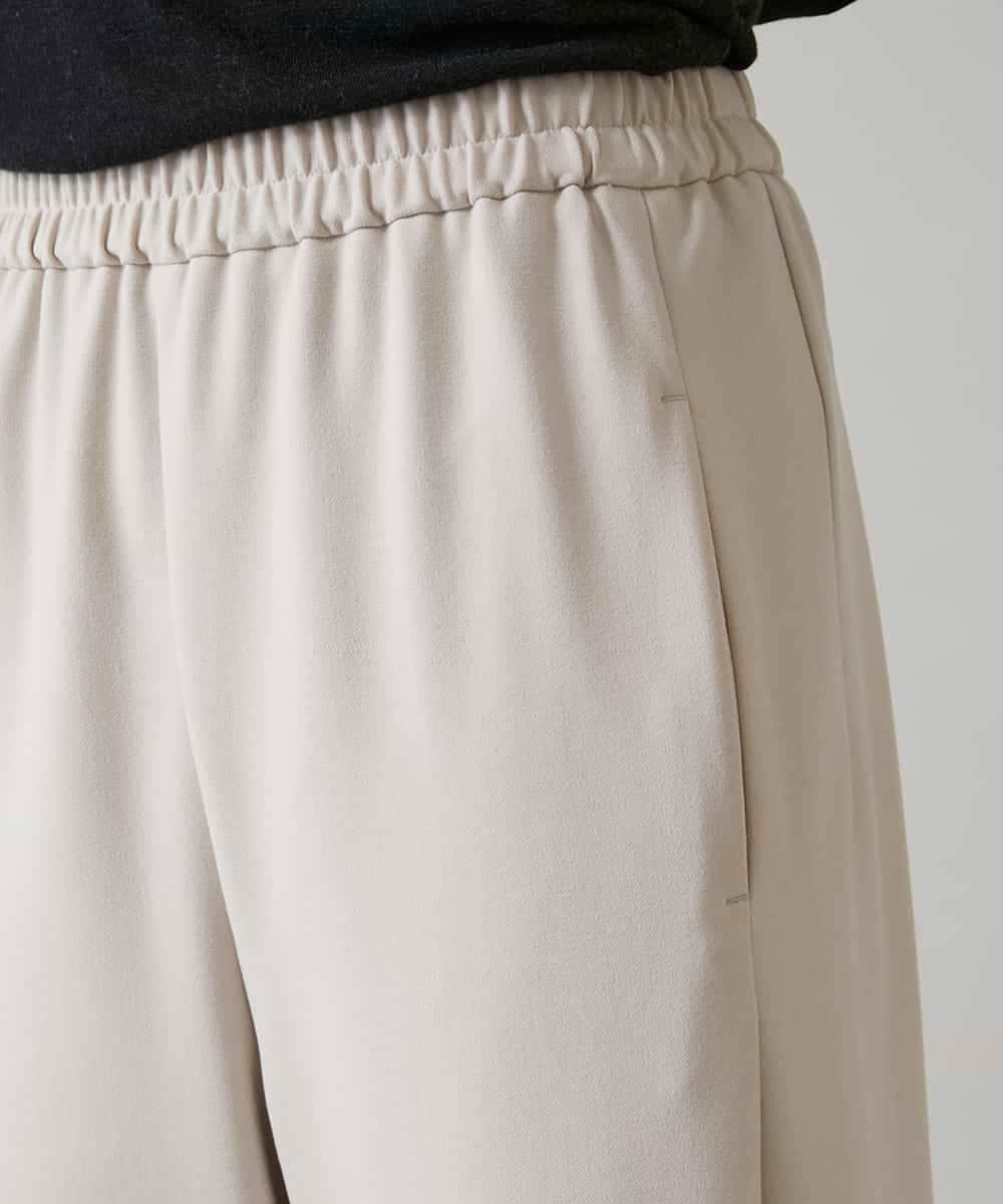 RHLAE15390 HIROKO KOSHINO(ヒロココシノ) ツイルストレッチ裏起毛パンツ/日本製/洗える ベージュ