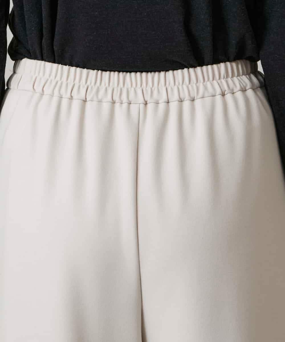 RHLAE15390 HIROKO KOSHINO(ヒロココシノ) ツイルストレッチ裏起毛パンツ/日本製/洗える ベージュ