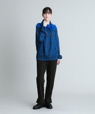 RHLAS56390 HIROKO KOSHINO(ヒロココシノ) 【洗える/日本製】センタープレスストレートパンツ レッド