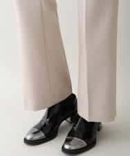 RHLAV05390 HIROKO KOSHINO(ヒロココシノ) 【日本製/洗える】パウダーツイルストレートパンツ ベージュ