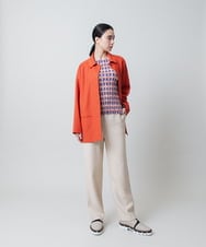 RHLED54390 HIROKO KOSHINO(ヒロココシノ) リバークロスフルレングスパンツ ライトベージュ