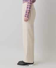 RHLED54390 HIROKO KOSHINO(ヒロココシノ) リバークロスフルレングスパンツ ライトベージュ