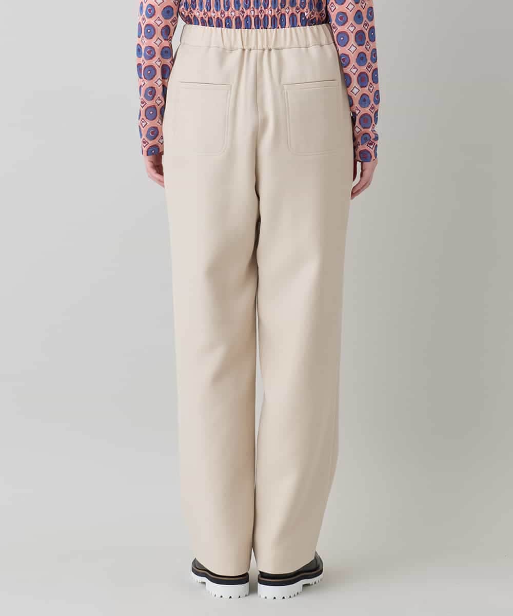 RHLED54390 HIROKO KOSHINO(ヒロココシノ) リバークロスフルレングスパンツ ライトベージュ